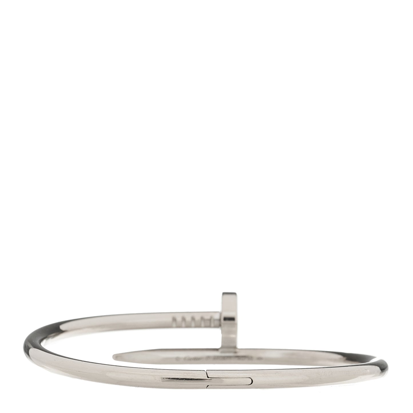 18K White Gold Juste Un Clou Bracelet 17