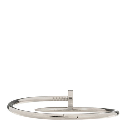 Cartier 18K White Gold Juste Un Clou Bracelet 17 2 of 4