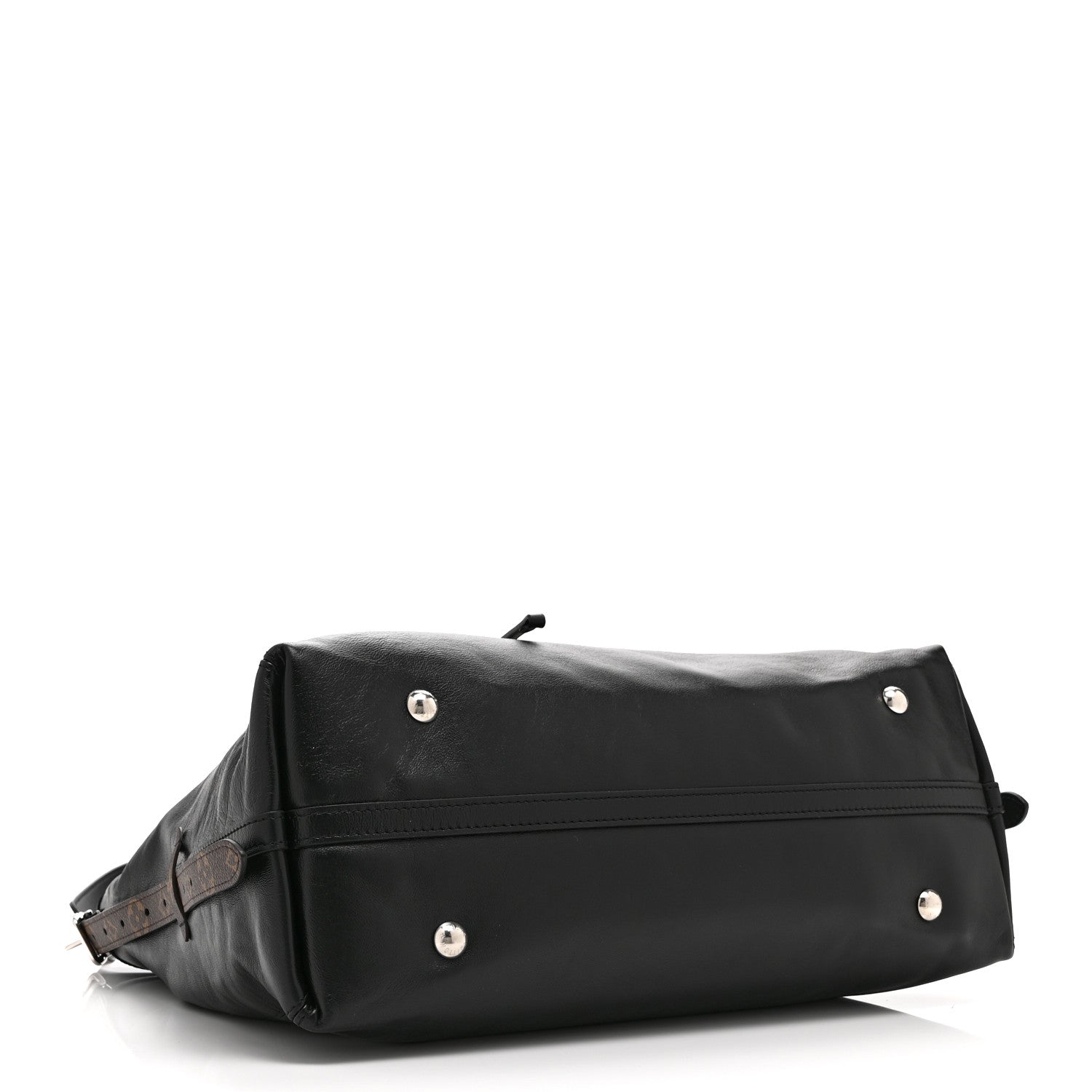 Louis Vuitton Lambskin CarryAll Vibe MM Black 5 of 10