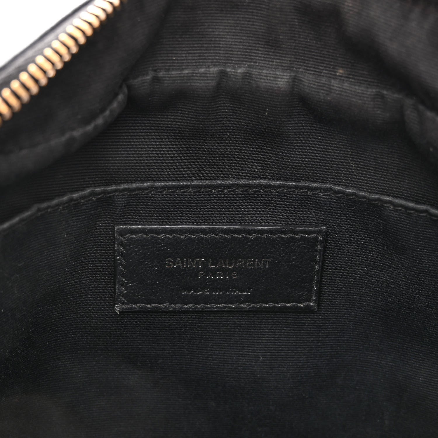 Saint Laurent Calfskin Matelasse Monogram Lou Camera Bag Black 5 of 8
