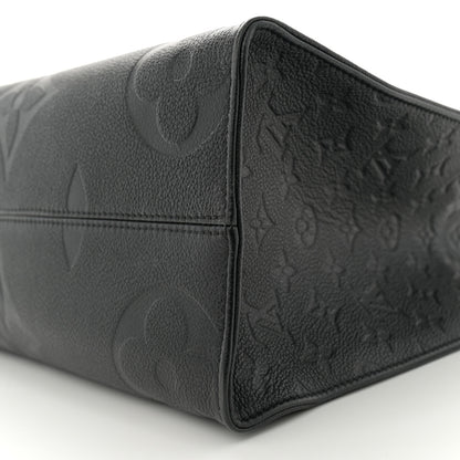 Louis Vuitton Empreinte Monogram Giant Onthego MM Black 9 of 11