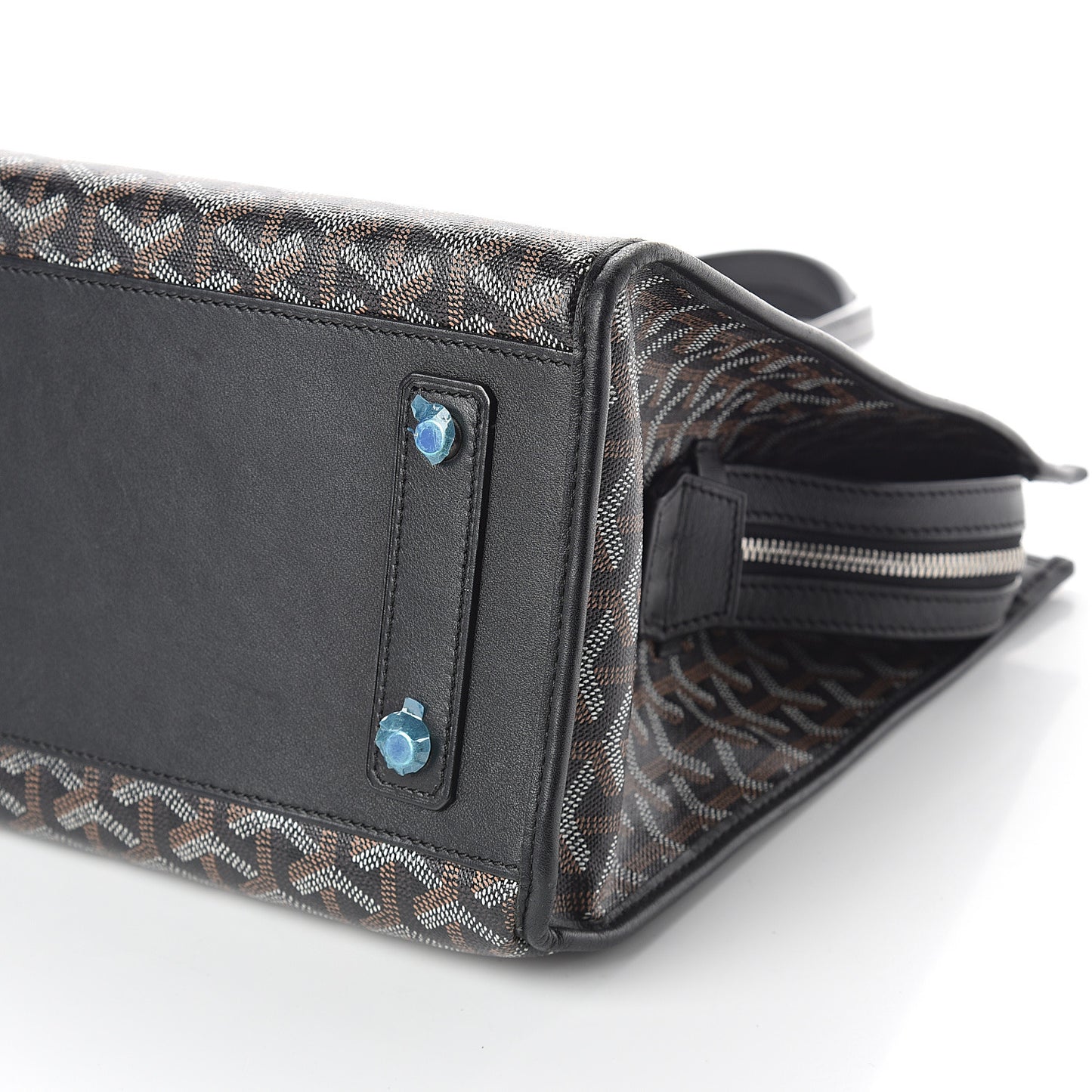 Goyardine Marquises Tote Black
