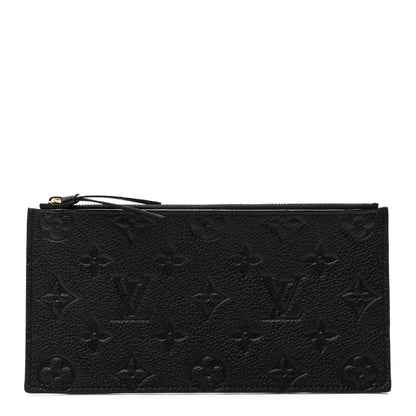 Louis Vuitton Empreinte Felicie Chain Wallet Zippered Insert Black 1 of 6