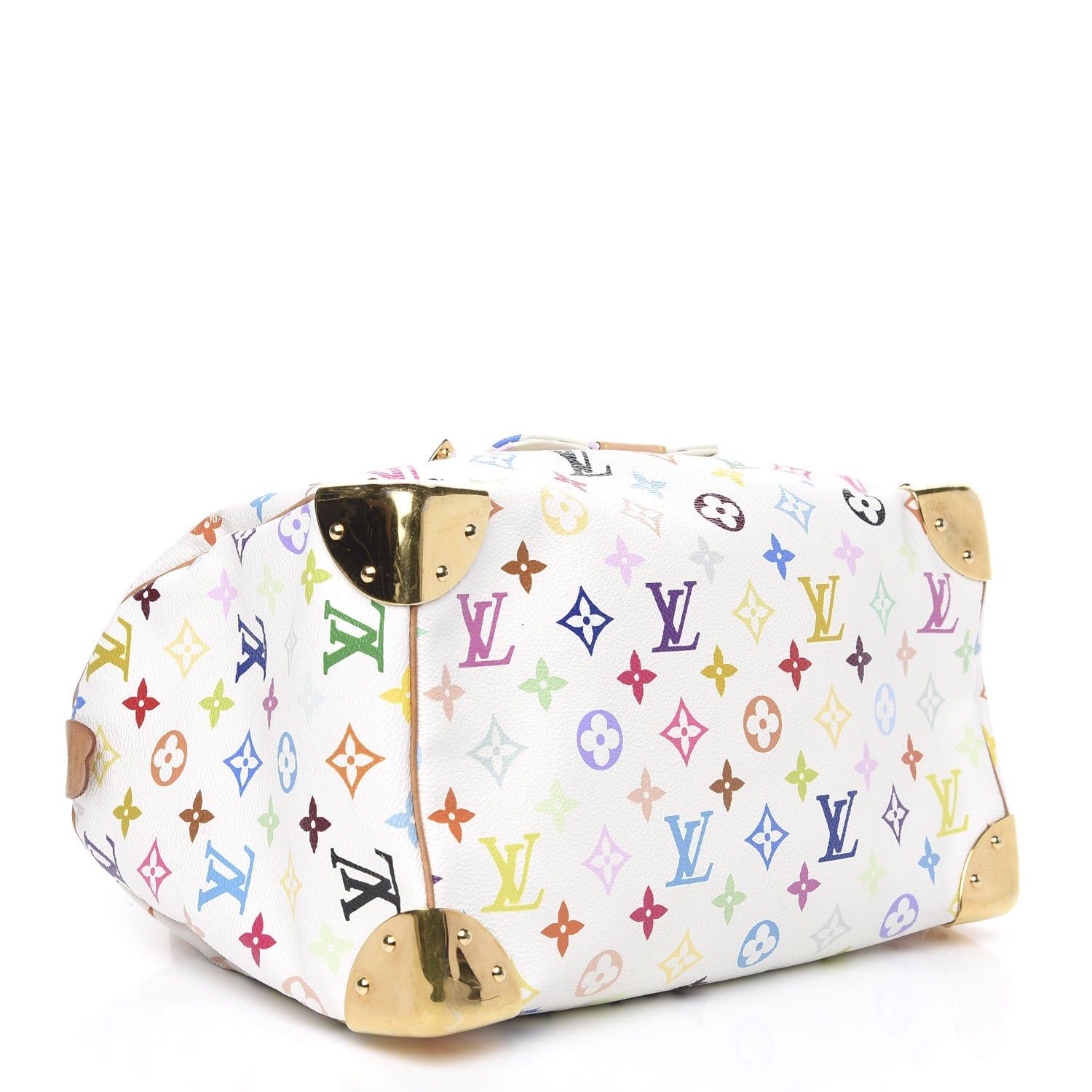 Louis Vuitton Monogram Multicolor Speedy 30 White 3 of 10