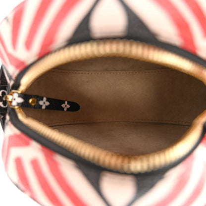 Louis Vuitton Monogram Giant Crafty Boite Chapeau Souple PM Creme Rouge Black 5 of 9