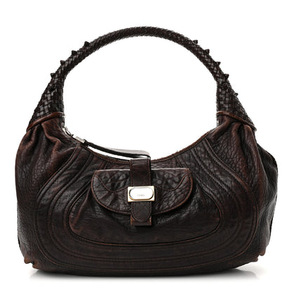 Fendi Nappa Nuvolata Spy Hobo Moro 1 of 11