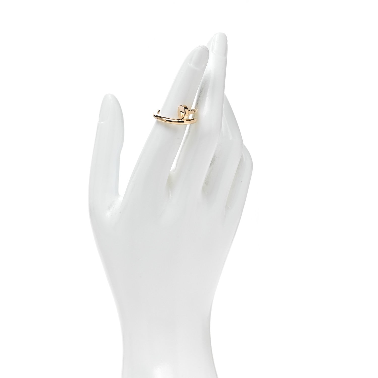 Cartier 18K Yellow Gold Juste Un Clou Ring 53 6.25 2 of 5