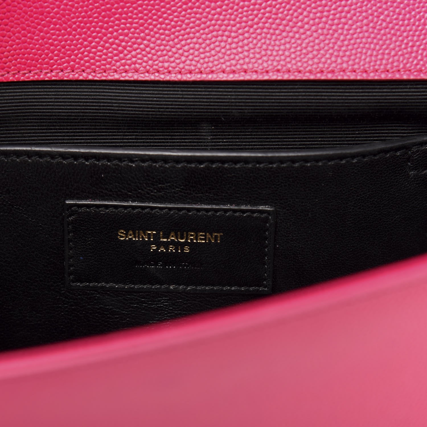 Saint Laurent Grain De Poudre Classic Monogram Cassandre Clutch Lipstick Fuchsia 6 of 10