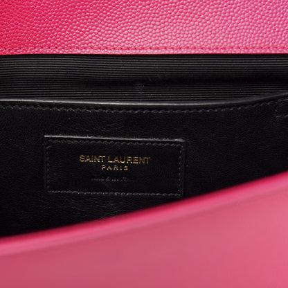 Saint Laurent Grain De Poudre Classic Monogram Cassandre Clutch Lipstick Fuchsia 6 of 10