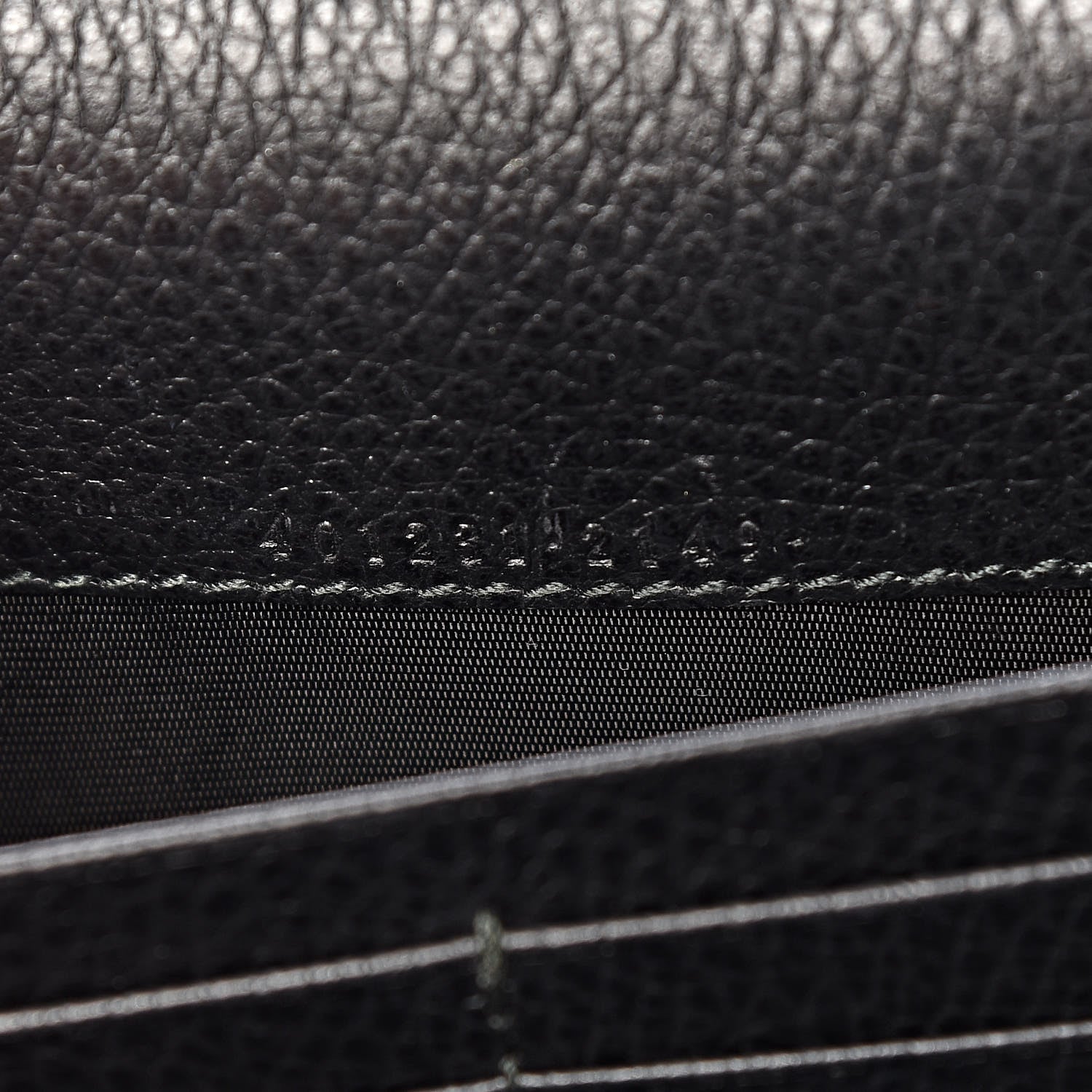 Gucci Calfskin Mini Dionysus Chain Wallet Black 6 of 10