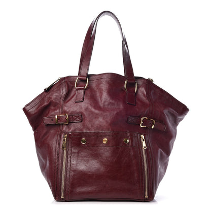 Saint Laurent Calfskin Small Downtown Bordeaux 1 of 8