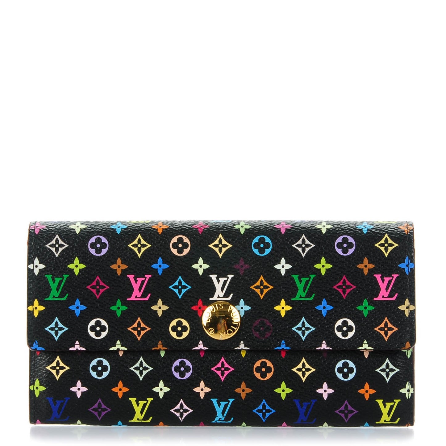 Monogram Multicolor Sarah Wallet Black Grenade