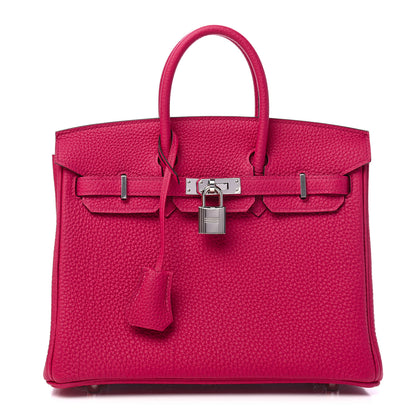 Hermes Togo Birkin 25 Rose Mexico 1 of 10