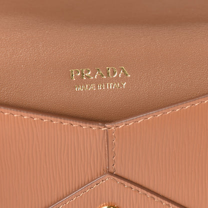 Prada Vitello Move Envelope Wallet Caramel 6 of 8