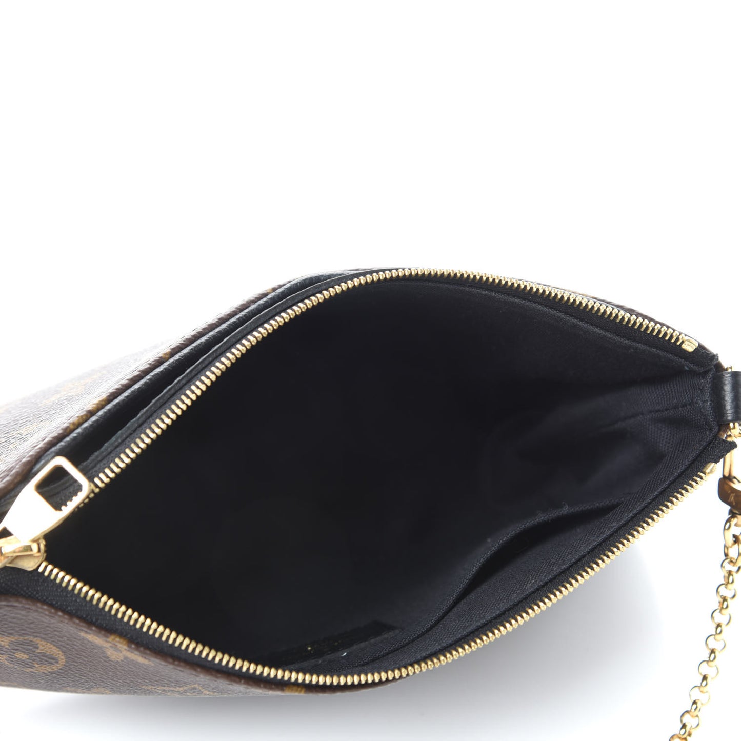 Monogram Pallas Clutch Black