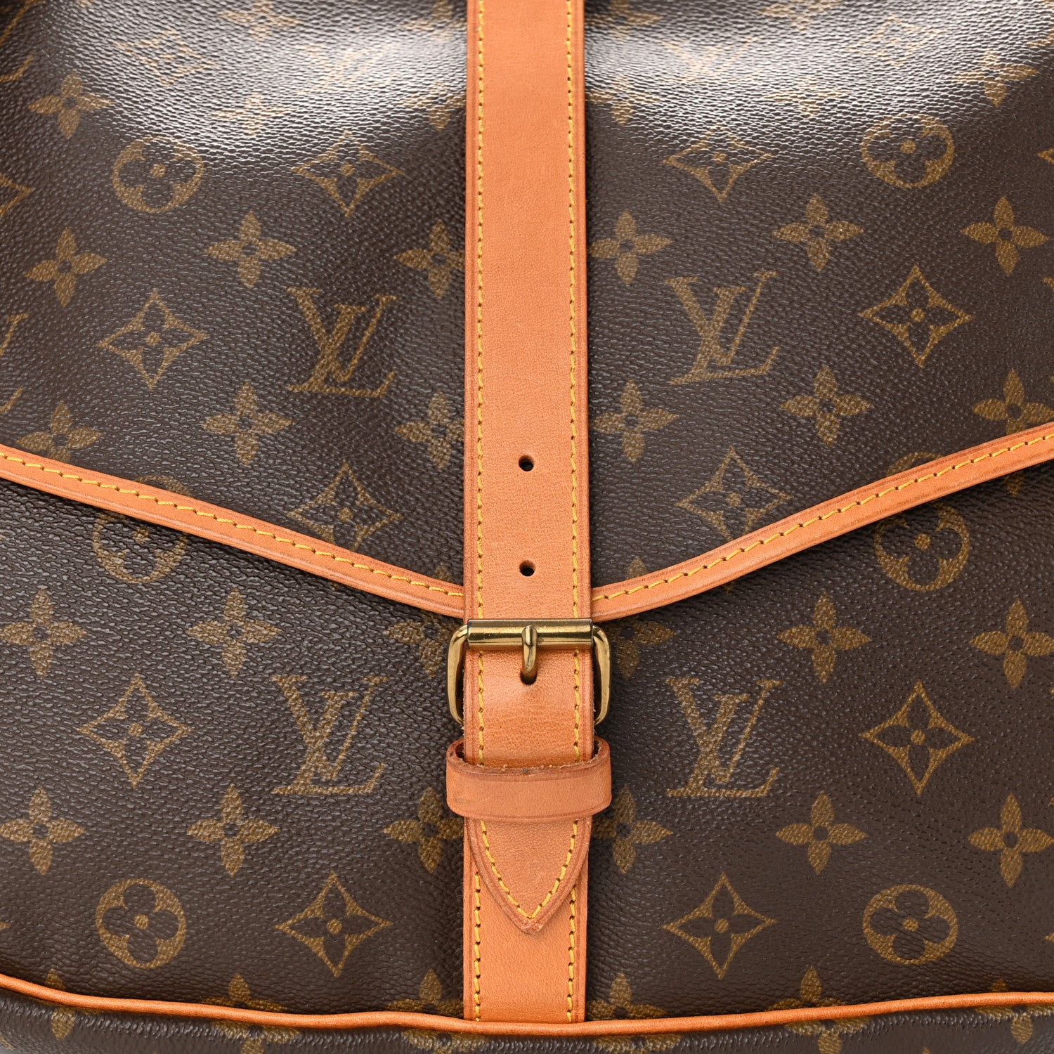Louis Vuitton Monogram Saumur 35 8 of 10