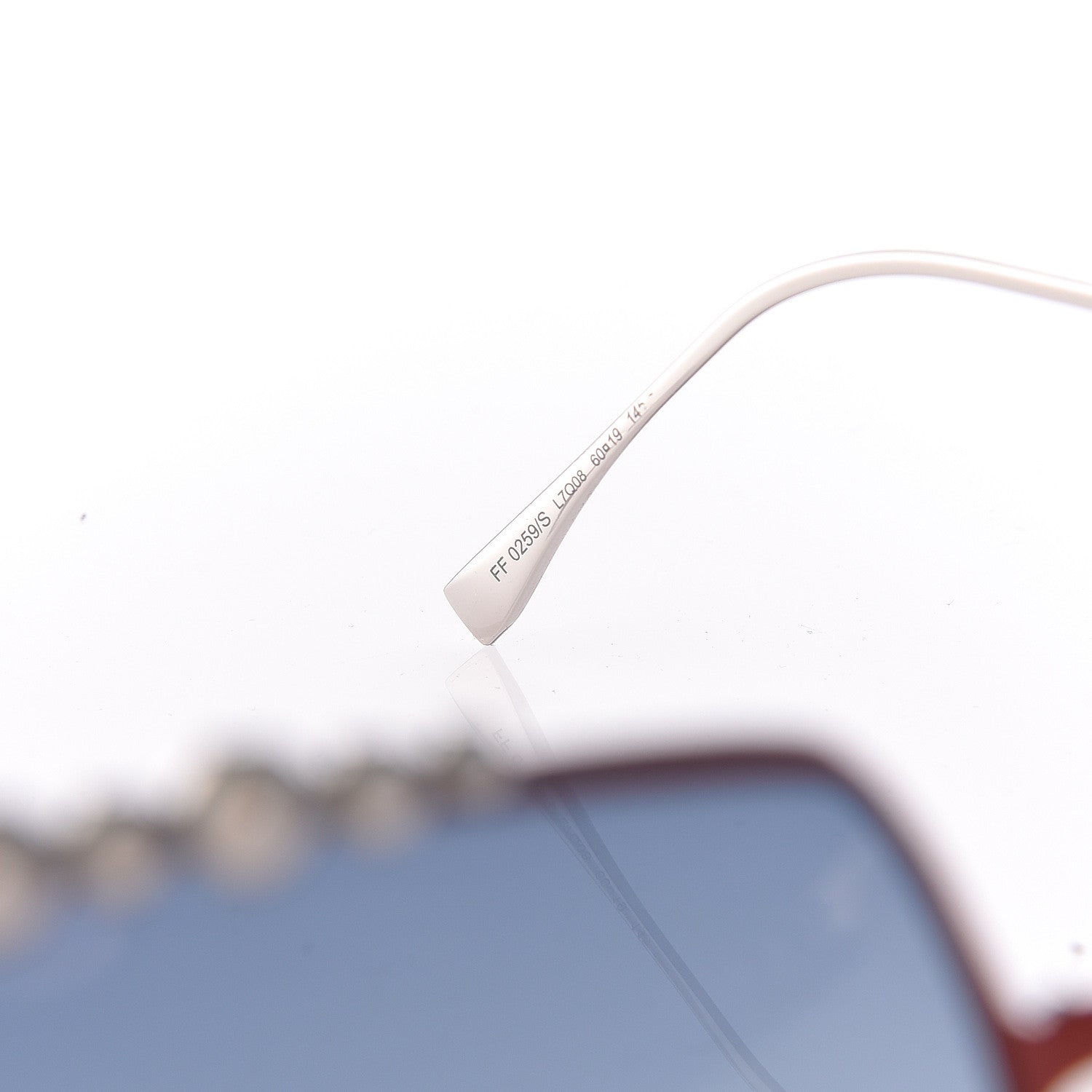 Fendi Metal Dots Square Sunglasses FF 0259/S Red 5 of 8
