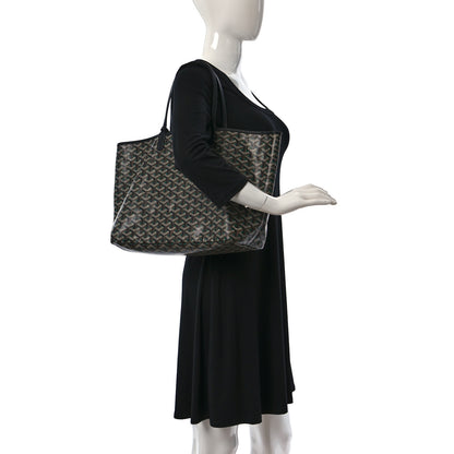 Goyard Goyardine Saint Louis Claire Voie PM Black Green 2 of 9