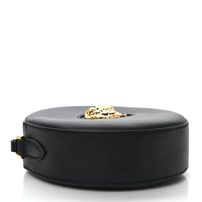 Versace Calfskin La Medusa Round Camera Bag Black 4 of 8