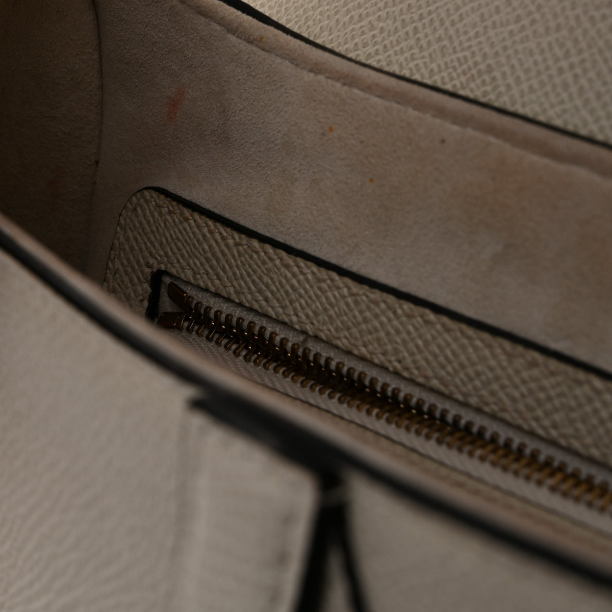 Christian Dior Grained Calfskin Saddle Bag With Strap Latte 29 of 29