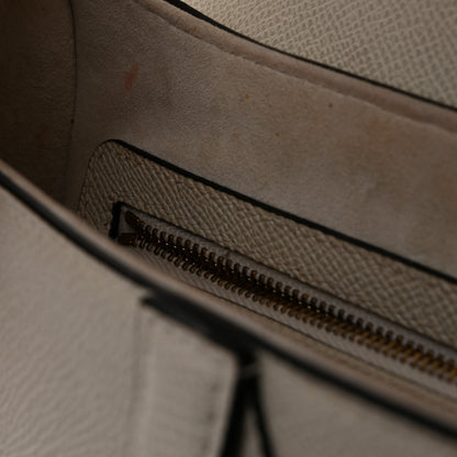 Christian Dior Grained Calfskin Saddle Bag With Strap Latte 29 of 29