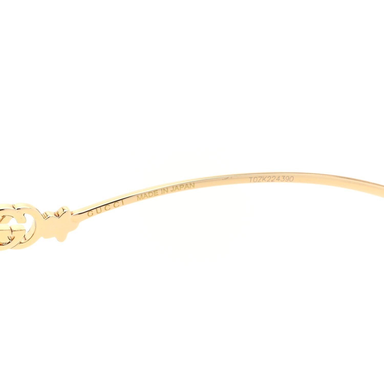 Gucci Crystals Cat Eye Sunglasses GG1569S Gold 6 of 8