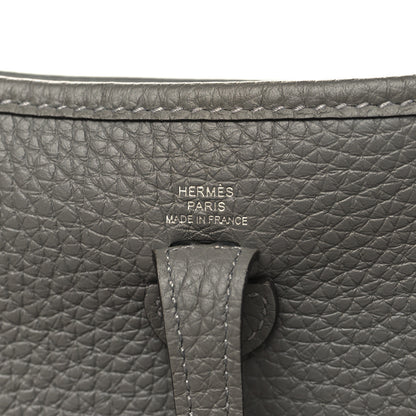 Hermes Taurillon Maurice Evelyne TPM Gris Meyer 5 of 9