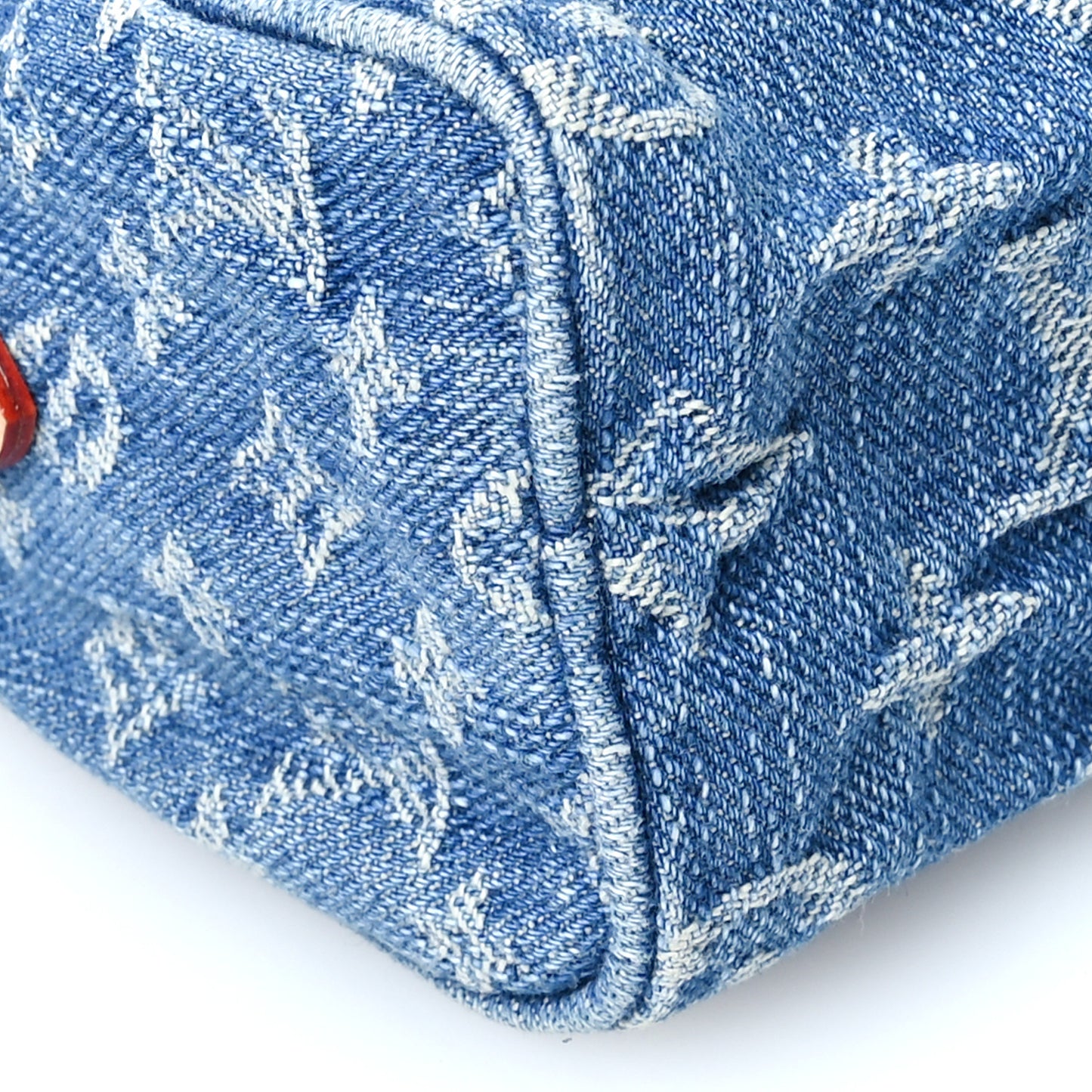 Monogram Denim Nano Speedy Blue