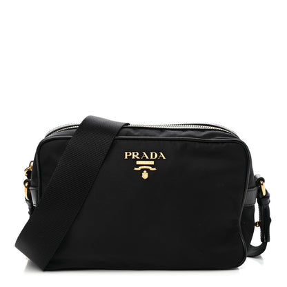 Prada Nylon Tessuto Vela Crossbody Bag Black 1 of 9