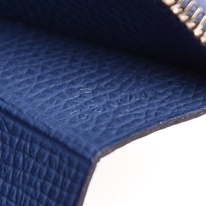 Hermes Epsom Constance Short Wallet Bleu Agate 9 of 10