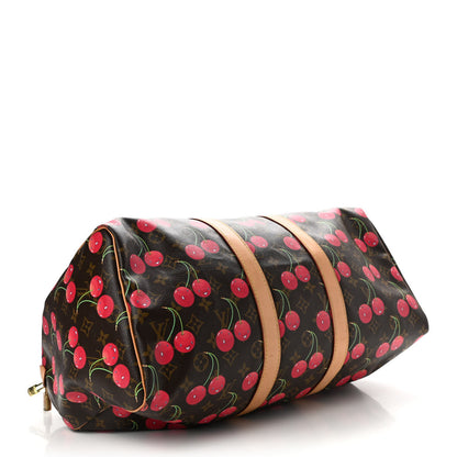 Louis Vuitton Monogram Cerises Keepall 45 4 of 13