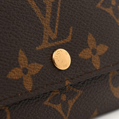 Louis Vuitton Monogram Porte-Monnaie Plat Coin Purse 7 of 9