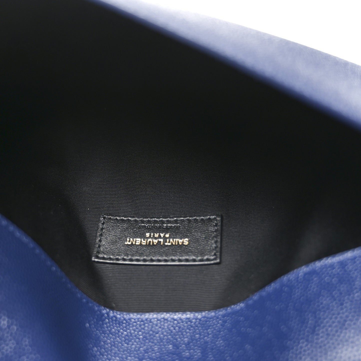 Grain De Poudre Uptown Pouch Blue Charron