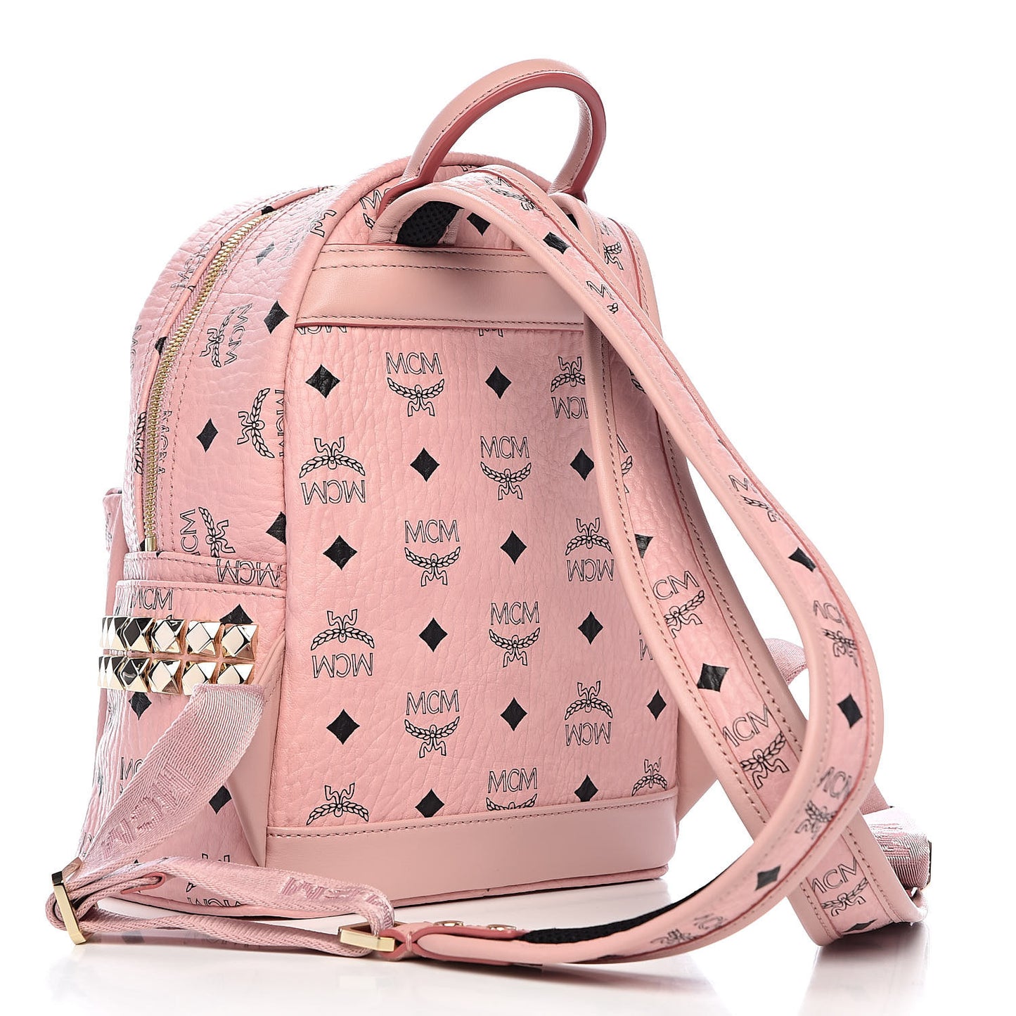 Visetos Side Stud Mini Stark Backpack Pink