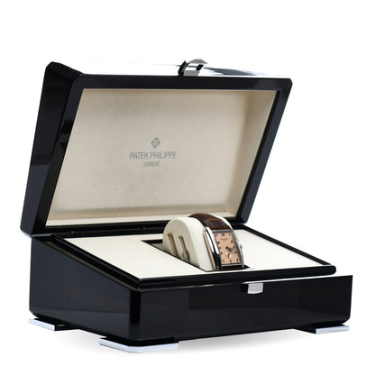 Patek Philippe 18K White Gold Alligator 33mm Gondolo Manual Winding Watch Champagne 5124G-001 5 of 5