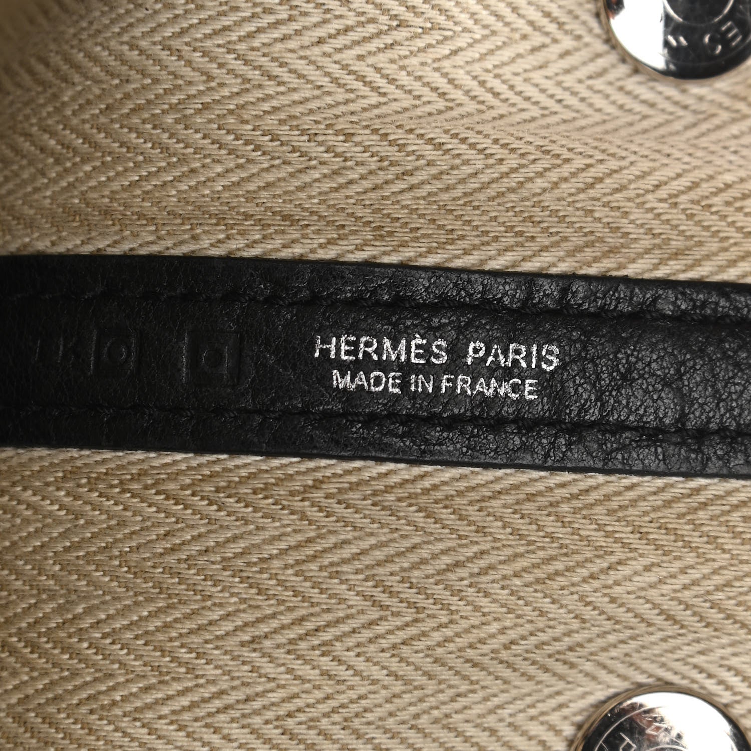 Hermes Negonda Garden Party 30 TPM Black 6 of 17