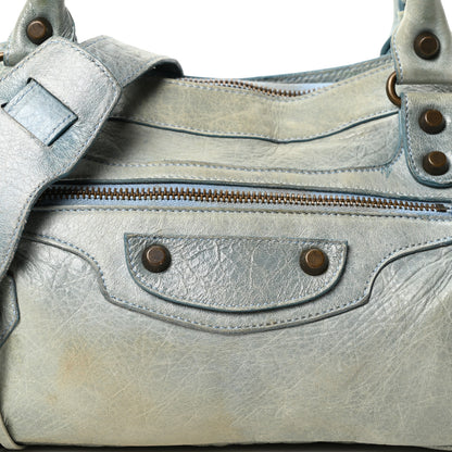Balenciaga Agneau Classic Hardware First  Vert Sauge 9 of 11