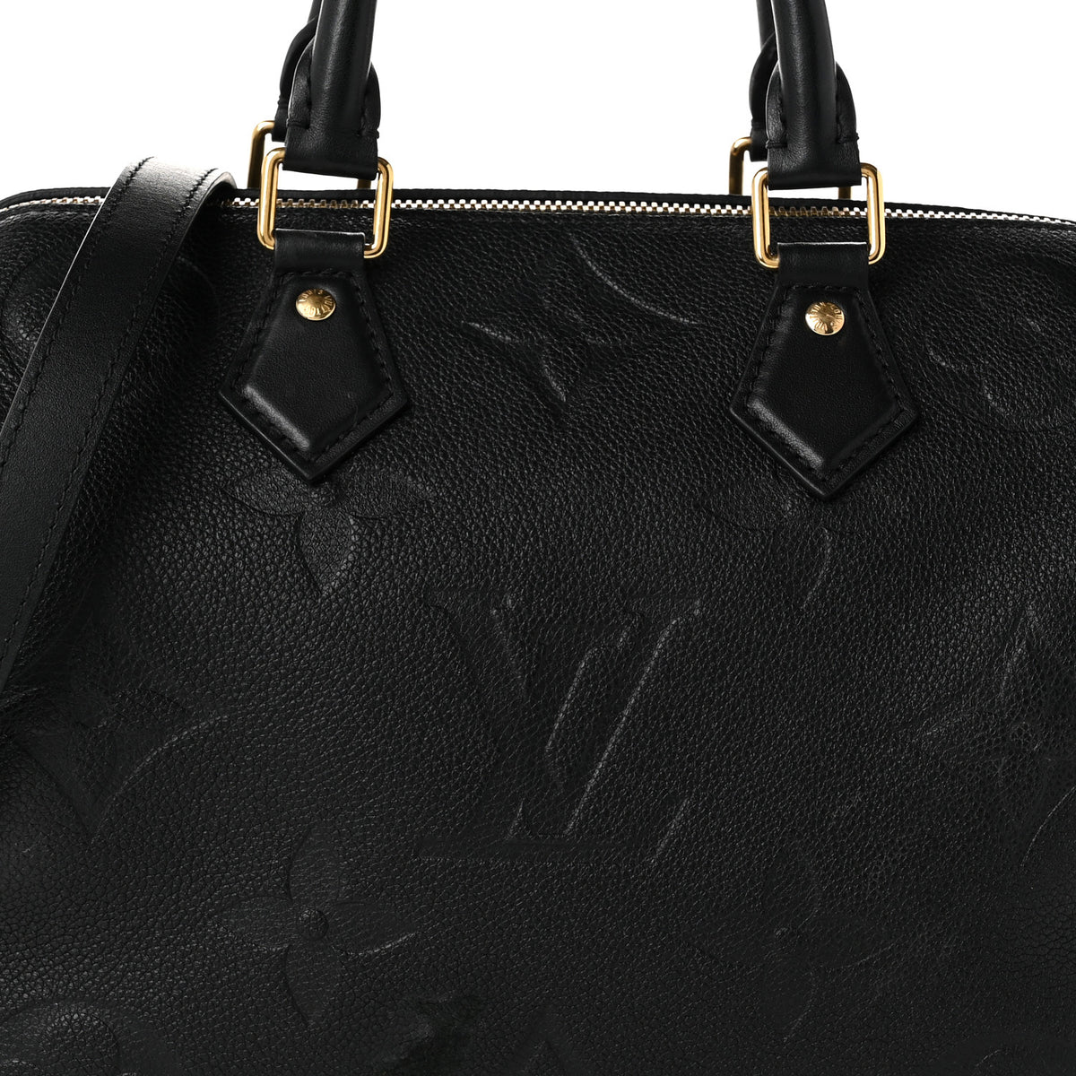 Empreinte Monogram Giant Speedy Bandouliere 25 Black