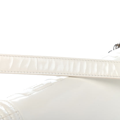 Chanel Glazed Calfskin Medium Boy Flap White 7 of 10