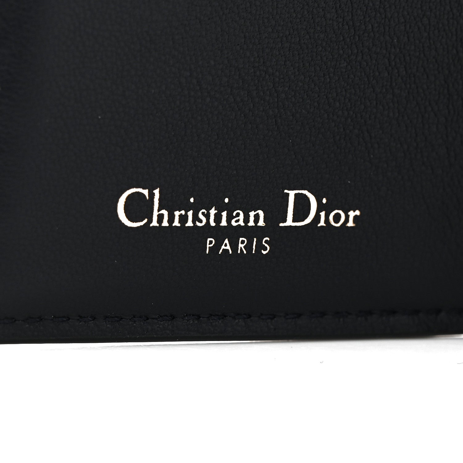 Christian Dior Calfskin Oblique Passport Holder Blue 6 of 7
