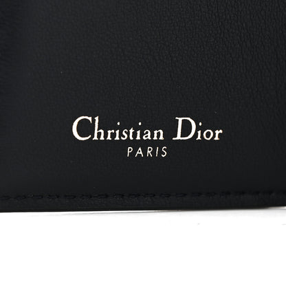 Christian Dior Calfskin Oblique Passport Holder Blue 6 of 7