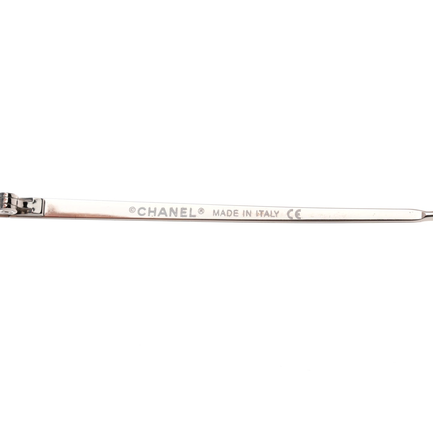 Metal Crystal CC Logo Sunglasses 4017-D