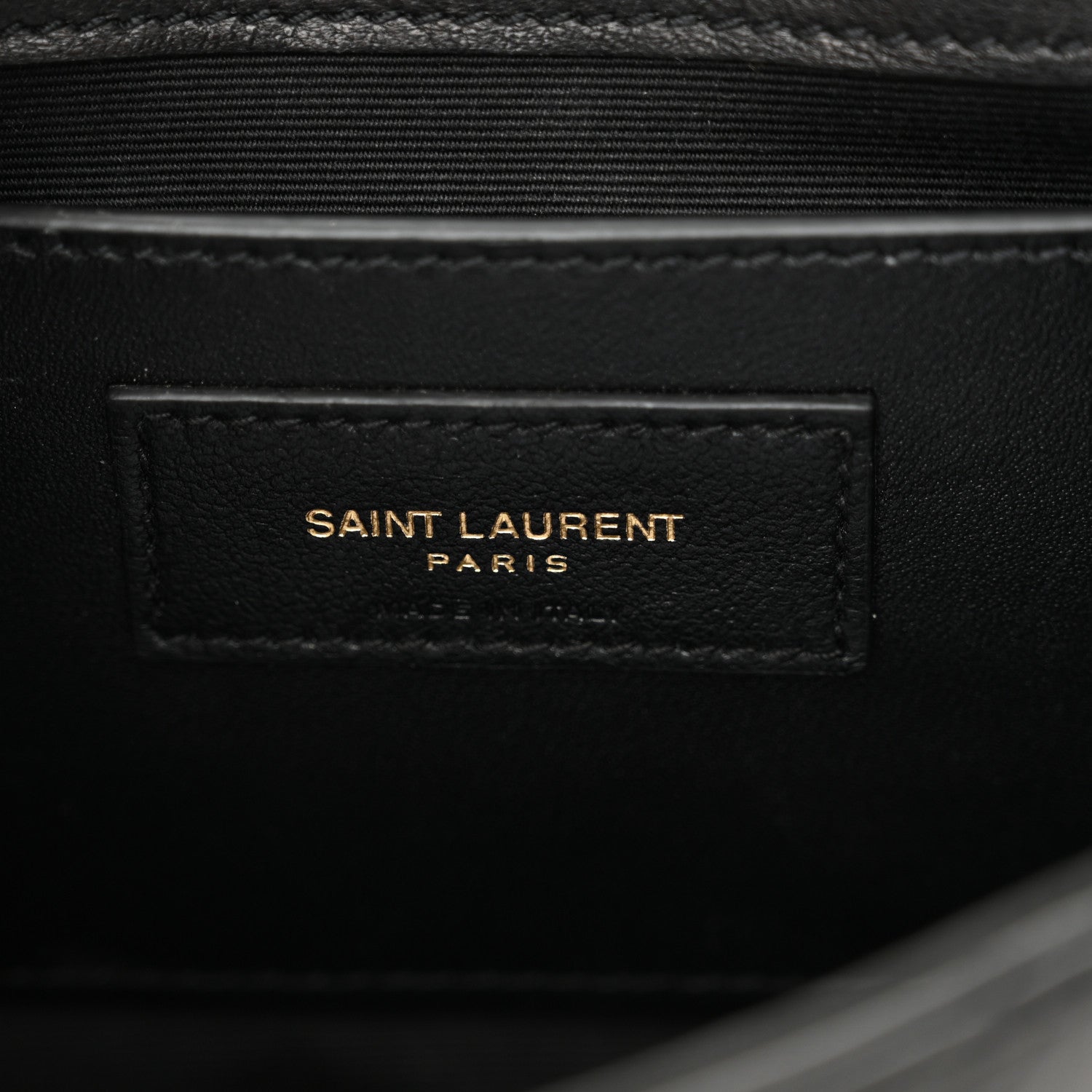 Saint Laurent Lambskin Quilted Monogram Mini Nolita Black 6 of 11