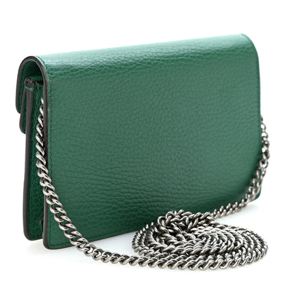 Gucci Calfskin Super Mini Dionysus Shoulder Bag Emerald 3 of 10