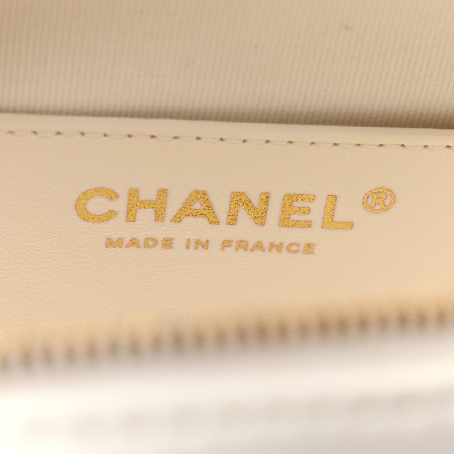 Chanel Lambskin Quilted CC In Love Heart Bag White 6 of 10