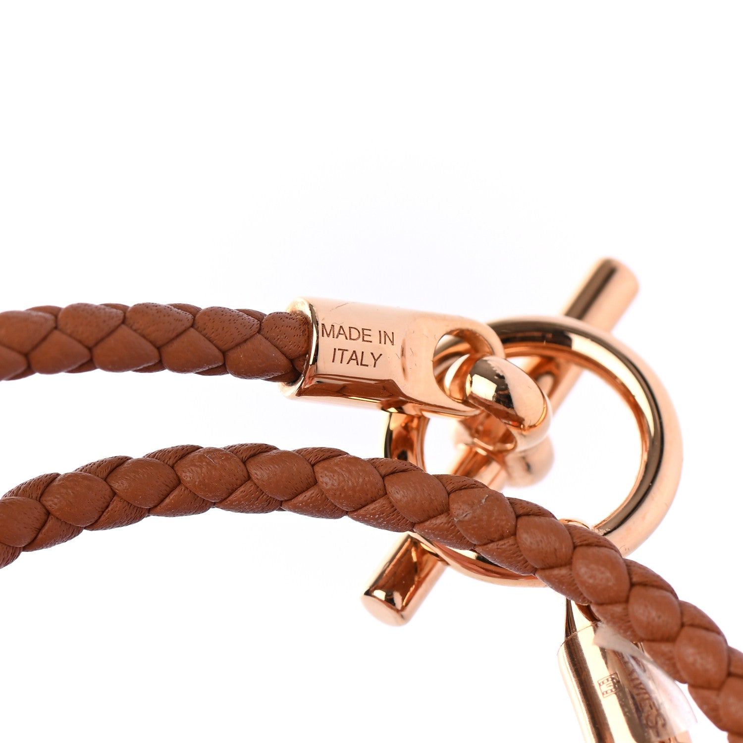 Hermes Swift Glenan Double Tour Bracelet T1 Gold 5 of 5