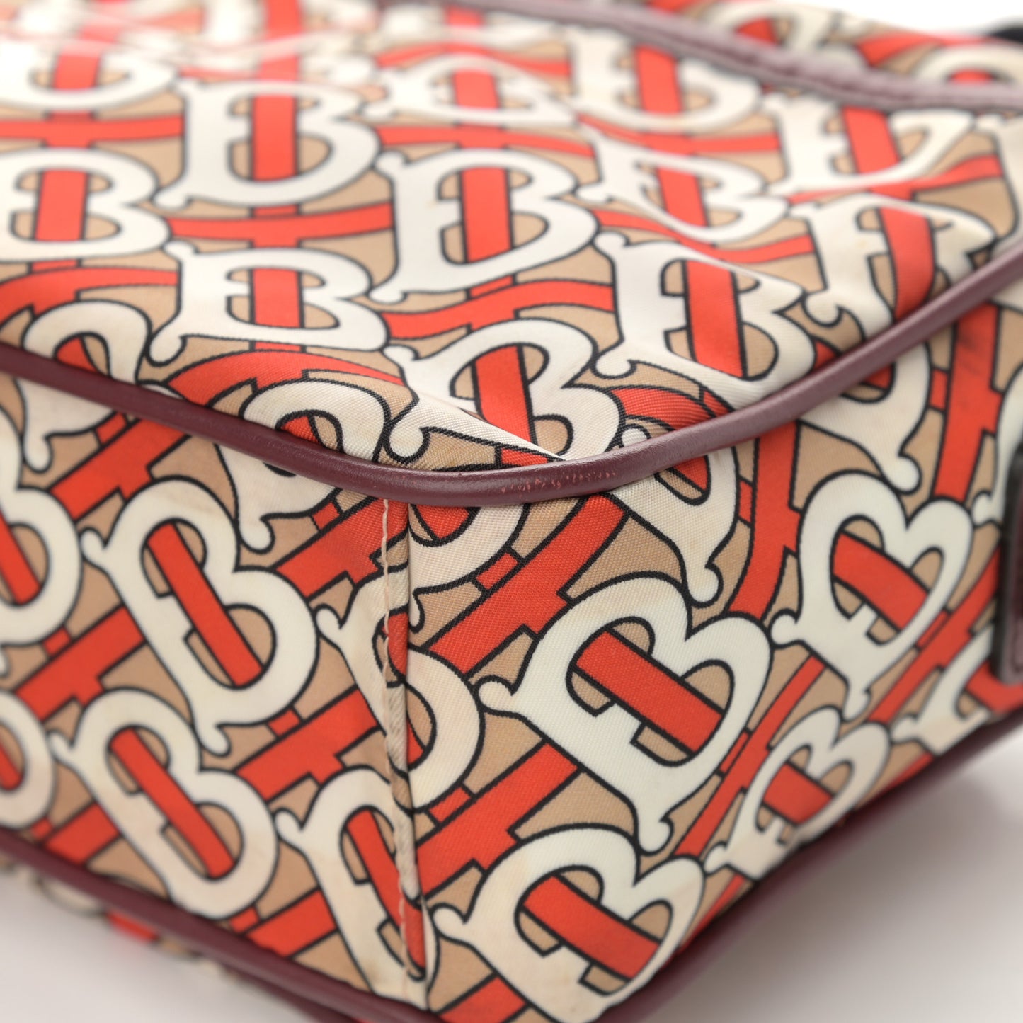 Nylon Monogram Small Camera Bag Vermillion