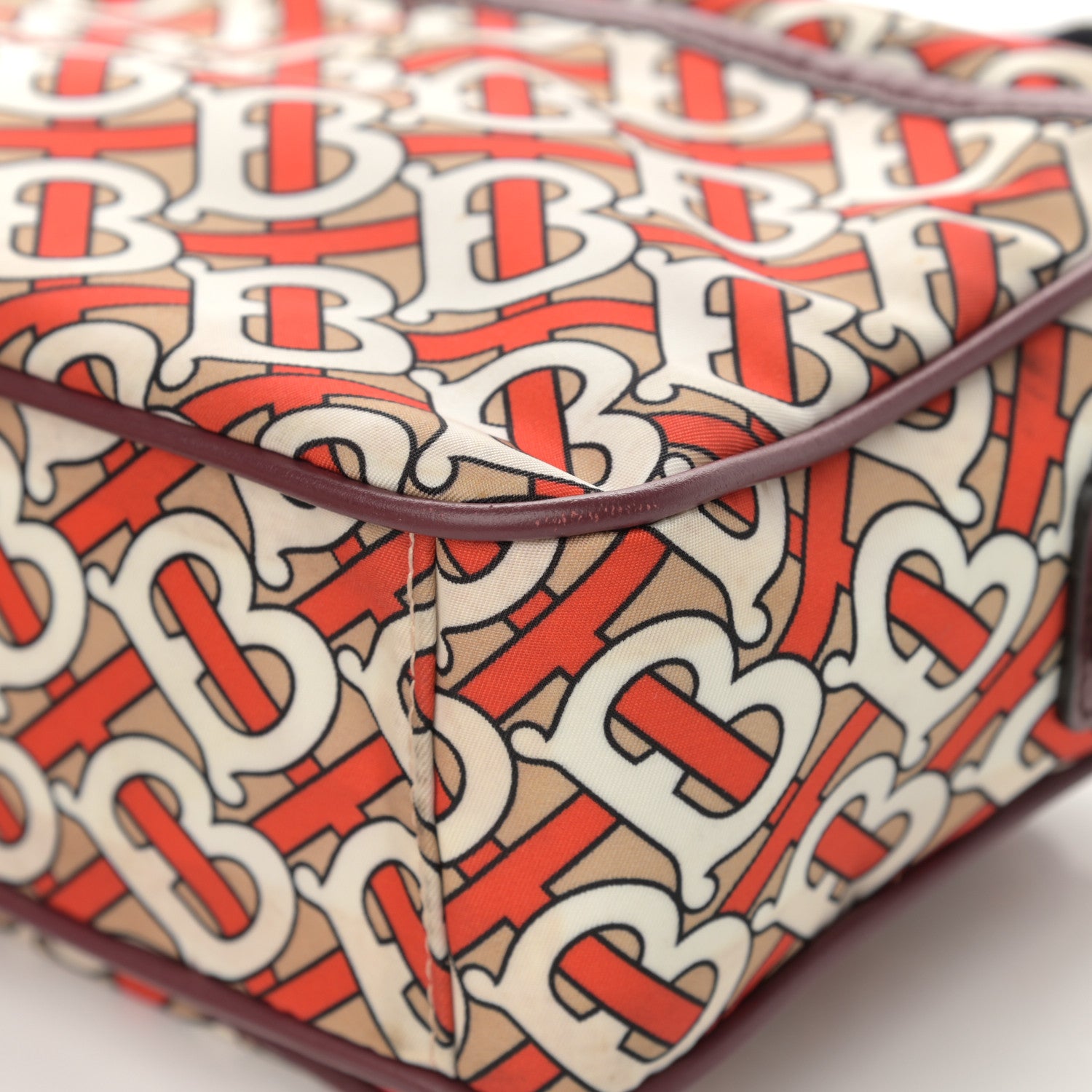 Burberry Nylon Monogram Small Camera Bag Vermillion 10 of 12