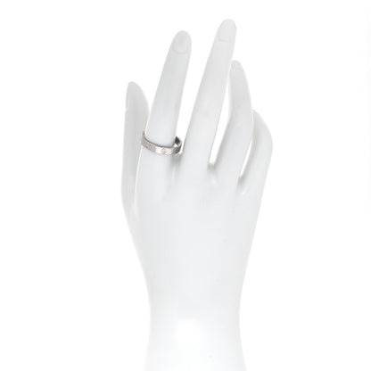 Cartier 18K White Gold 4mm LOVE Wedding Band Ring 61 9.5 2 of 4