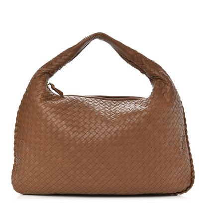 Bottega Veneta Nappa Intrecciato Large Veneta Hobo Noce 1 of 12